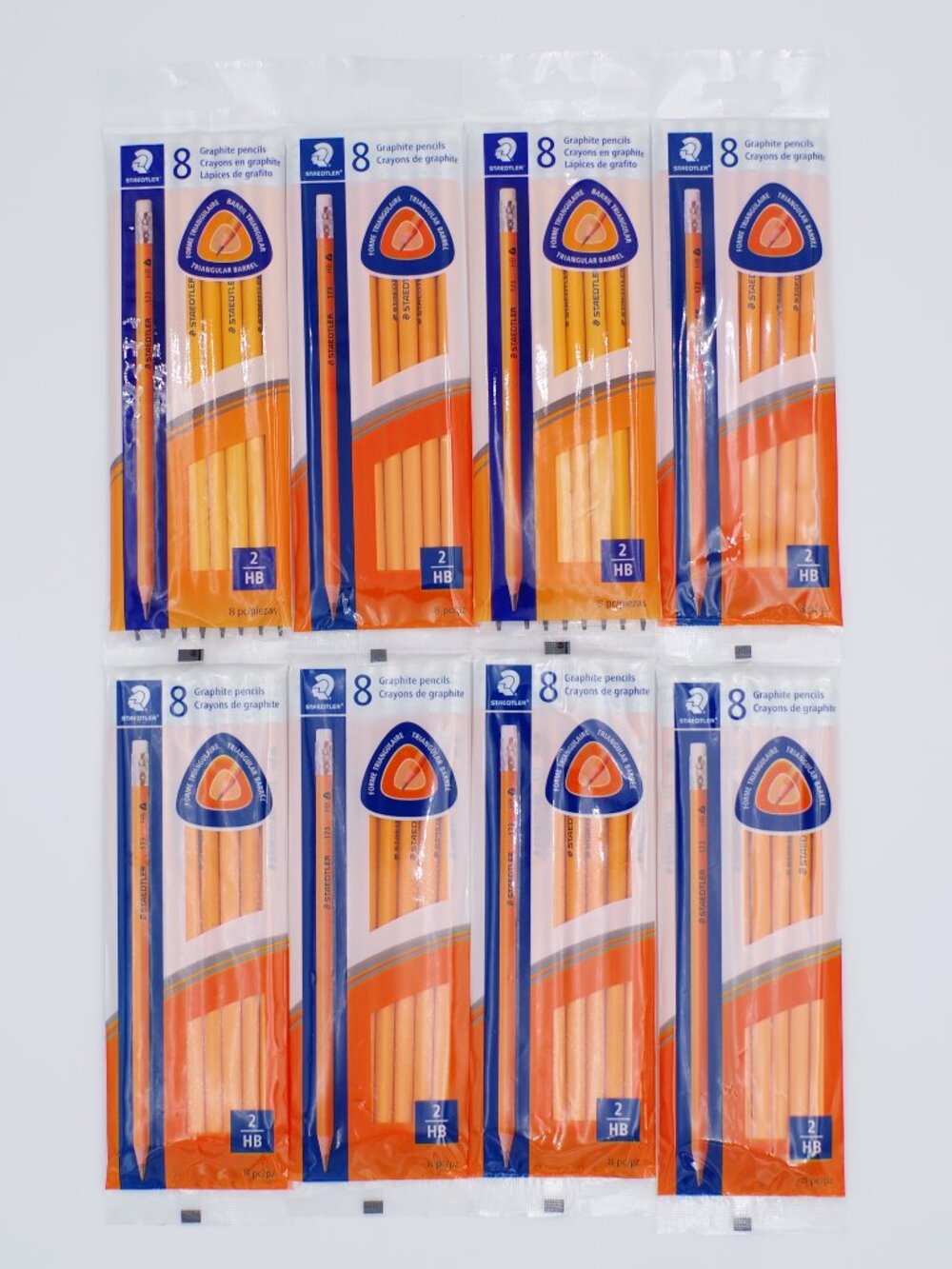 Graphite Pencils 2HB Staedtler - 8 Packs of 8